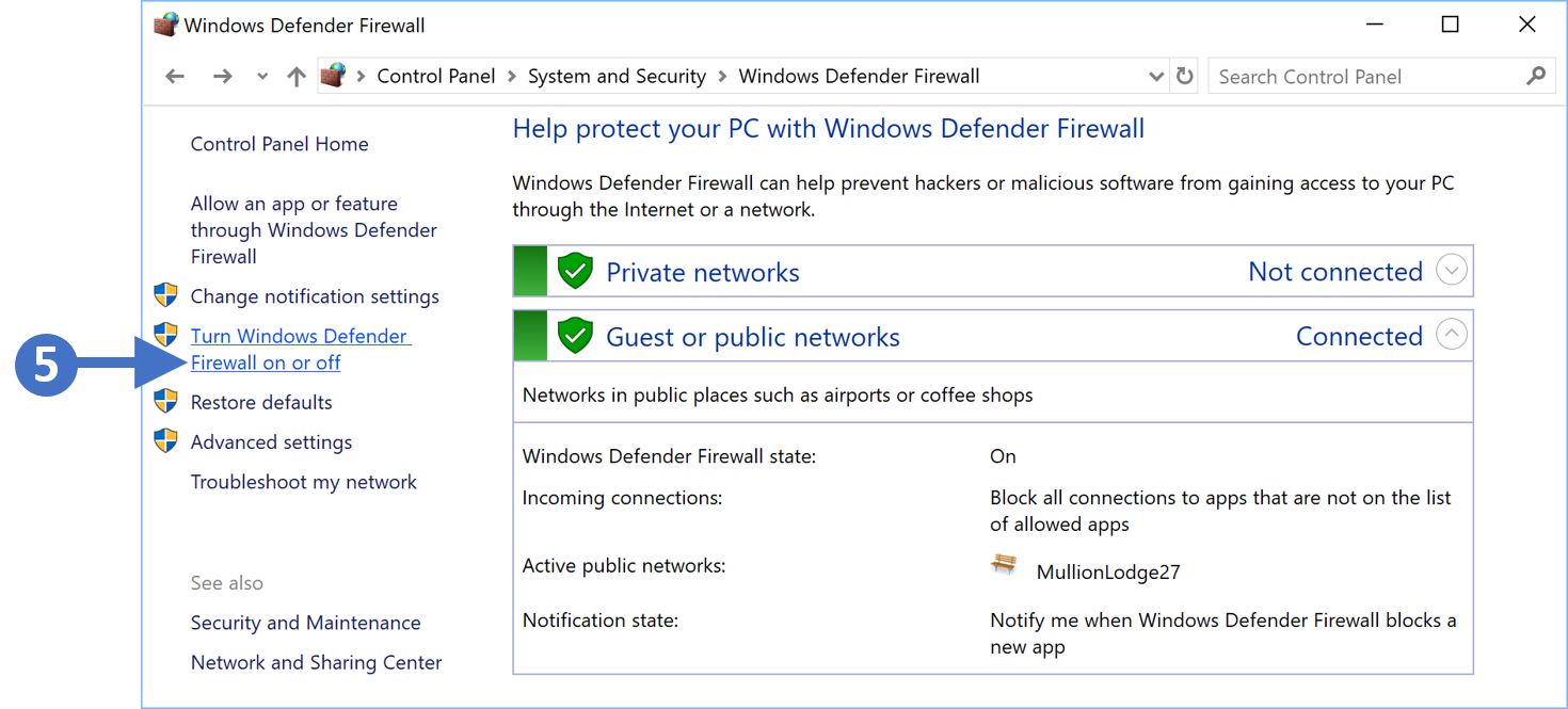 Enabling & Managing Windows Firewall Settings ThinScale